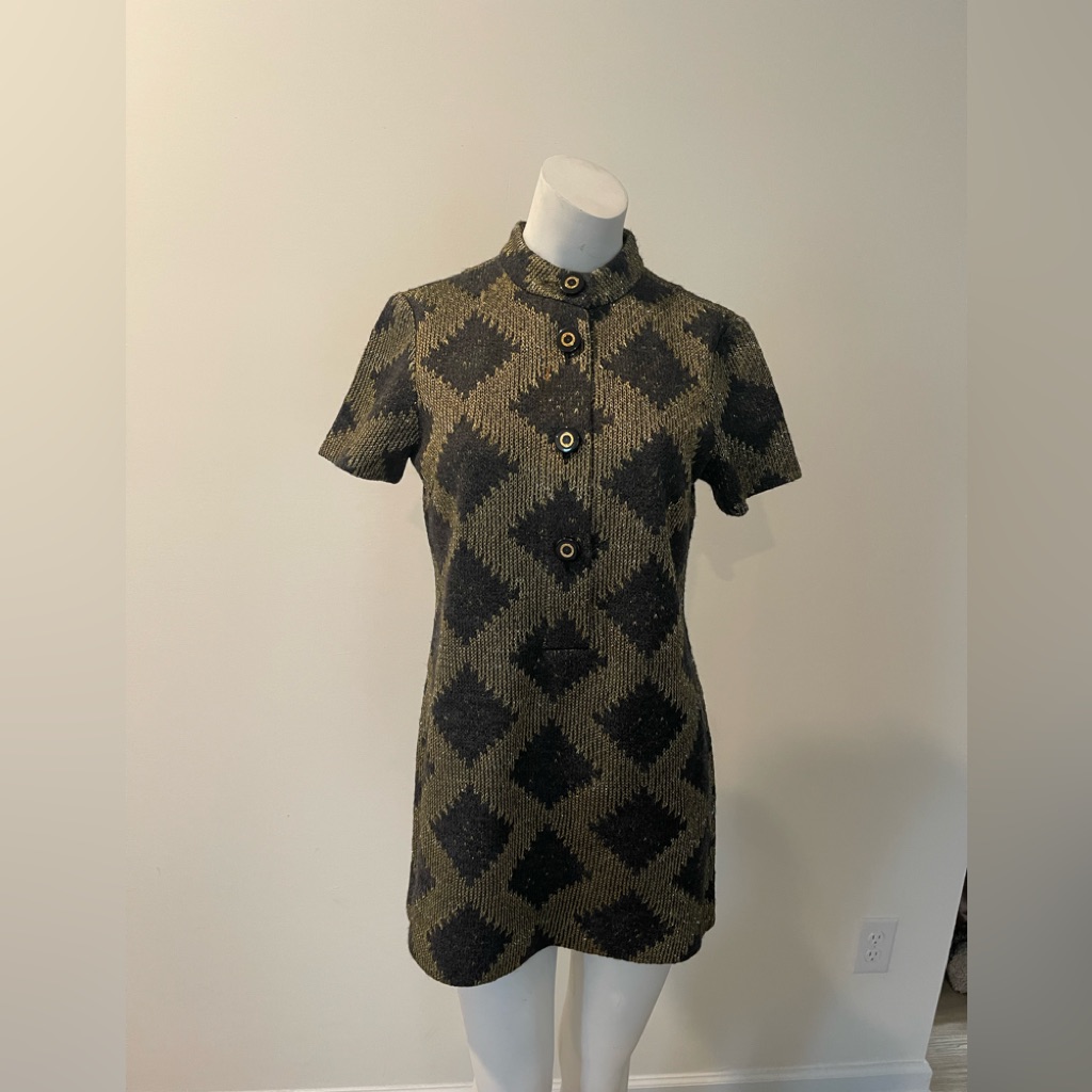 Tory Burch Wool Blend Mini Dress Size M